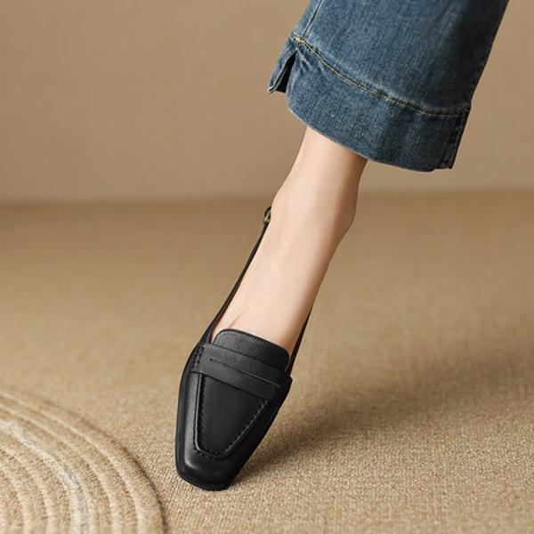 Handcrafted Leather Women's Shoes: Luxury & Elegance(Egupai8882501)