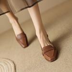 Handcrafted Leather Women's Shoes: Luxury & Elegance(Egupai8882501)