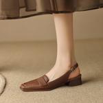 Handcrafted Leather Women's Shoes: Luxury & Elegance(Egupai8882501)