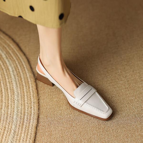 Handcrafted Leather Women's Shoes: Luxury & Elegance(Egupai8882501)