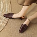 Elegant High-End Handmade Leather Women's Shoes: Exquisite Craftsmanship Quality(Egupai8882506)