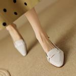Elegant High-End Handmade Leather Women's Shoes: Exquisite Craftsmanship Quality(Egupai8882506)