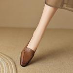Elegant Handcrafted Leather Women's Shoes - Luxury Quality(Egupai8882507)