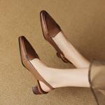 Elegant Handcrafted Leather Women's Shoes - Luxury Quality(Egupai8882507)