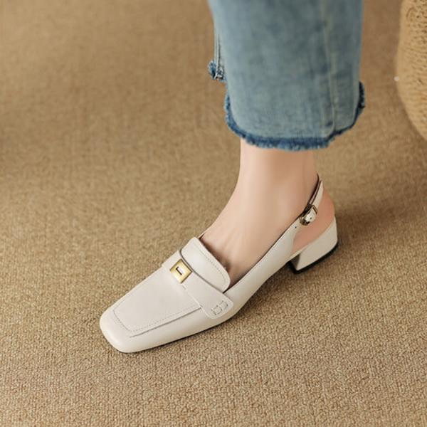 Handcrafted Leather Women's Shoes: Luxurious Elegance in Every Stitch(Egupai8882521)