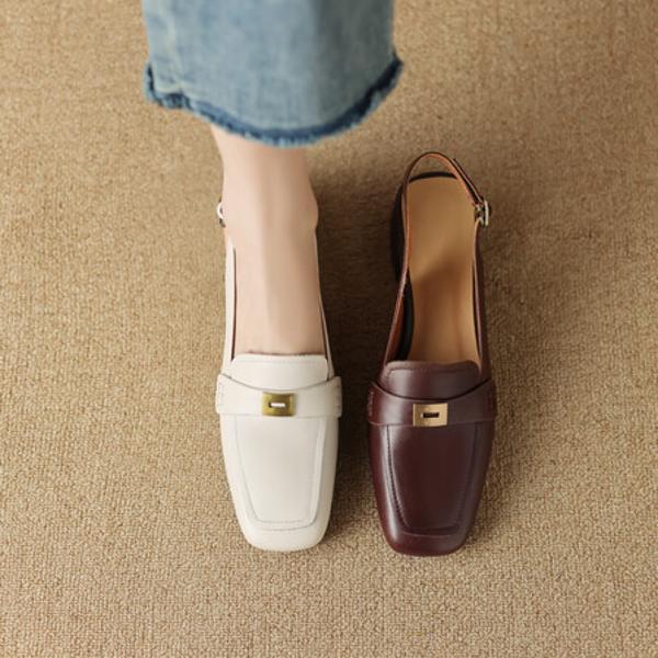 Handcrafted Leather Women's Shoes: Luxurious Elegance in Every Stitch(Egupai8882521)