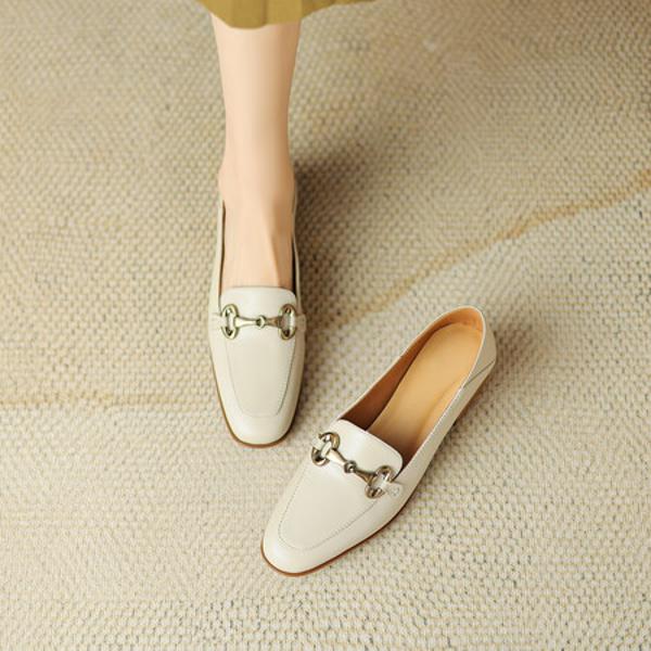 Handcrafted Leather Women's Shoes: Luxurious Elegance in Craftsmanship(Egupai8882594)