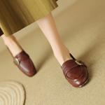 Elegant Handcrafted Leather Women's Shoes: Luxurious Quality Crafted.(Egupai8882581)