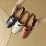 Luxurious Handcrafted Leather Women’s Shoes - Elegant Craftsmanship(Egupai8882588)