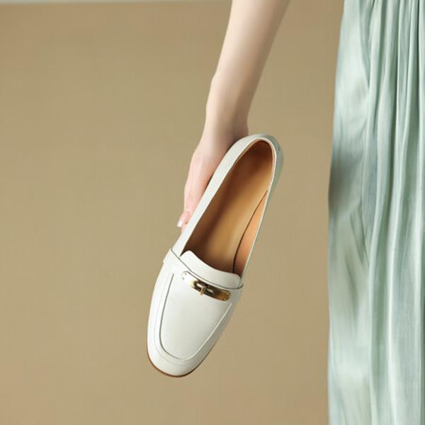 Luxurious Handcrafted Leather Women’s Shoes - Elegant Craftsmanship(Egupai8882588)