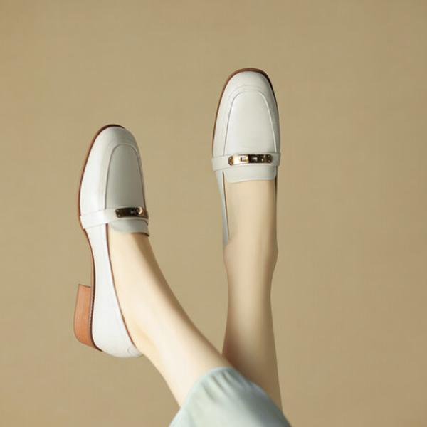 Luxurious Handcrafted Leather Women’s Shoes - Elegant Craftsmanship(Egupai8882588)