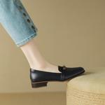 Luxurious Handcrafted Leather Women’s Shoes - Elegant Craftsmanship(Egupai8882588)