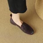 Luxurious Handmade Genuine Leather Women's Shoes with Exquisite Craftsmanship(Egupai8882578)
