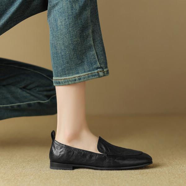 Luxurious Handmade Genuine Leather Women's Shoes with Exquisite Craftsmanship(Egupai8882578)