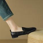 Luxurious Handmade Genuine Leather Women's Shoes with Exquisite Craftsmanship(Egupai8882578)