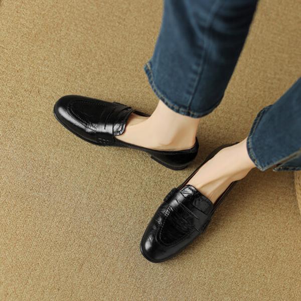 Handcrafted Luxury Leather Women’s Shoes - Elegant Quality(Egupai8882579)