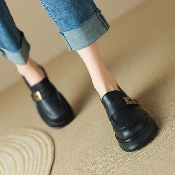 Exquisite Handmade Leather Women's Shoes: A Blend of Craftsmanship and Elegance(Egupai8882583)