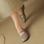 Exquisite Handmade Leather Women's Shoes - Luxurious Elegance(Egupai8882626)
