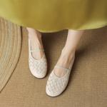 Exquisite Handcrafted Leather Women's Shoes for Timeless Elegance(Egupai8882628)