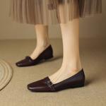 Luxurious Handcrafted Leather Women's Shoes(Egupai8882625)