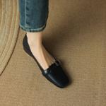 Luxurious Handcrafted Leather Women's Shoes(Egupai8882625)