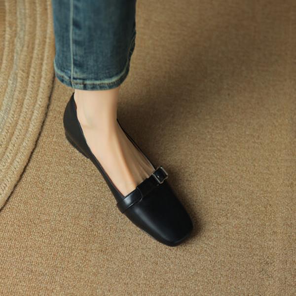 Luxurious Handcrafted Leather Women's Shoes(Egupai8882625)