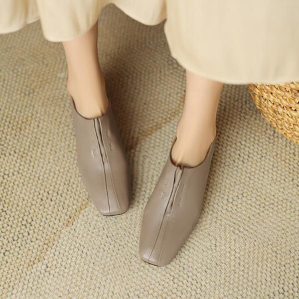 Exquisite Handcrafted Leather Women's Footwear(Egupai8882599)