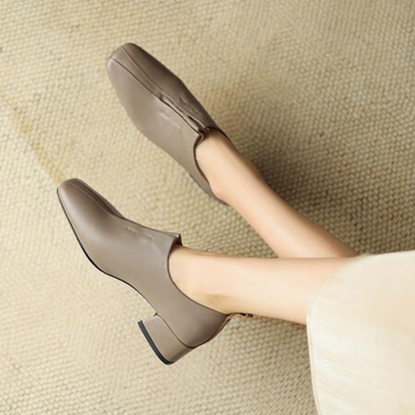 Exquisite Handcrafted Leather Women's Footwear(Egupai8882599)