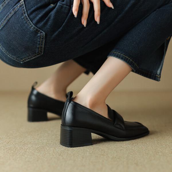 Handcrafted Luxury Leather Women's Shoes - Elegance Redefined(Egupai8882390)