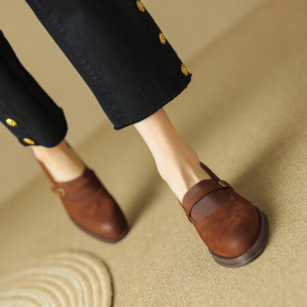 Elegant Handmade Leather Women’s Shoes - Luxury Craftsmanship(Egupai8882586)