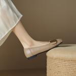 Handcrafted Genuine Leather Luxury Women’s Shoes(Egupai8882632)