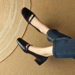 Luxurious Handcrafted Genuine Leather Women's Shoes with Exquisite Craftsmanship(Egupai8881月-61)