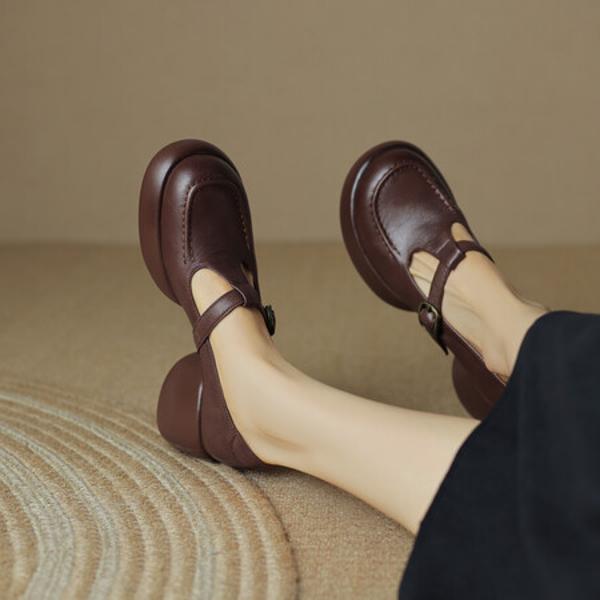 Handcrafted Leather Women's Shoes: Elegant Luxury & Superior Craftsmanship(Egupai8882648)