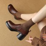 Elegant Handcrafted Leather Women's Shoes: Luxurious Craftsmanship.(Egupai8882746)
