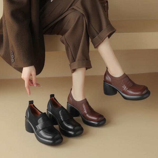 Handcrafted Luxury Leather Women's Shoes: Exquisite Quality & Elegance(Egupai8882744)