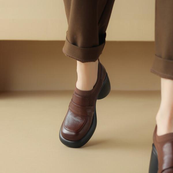 Handcrafted Luxury Leather Women's Shoes: Exquisite Quality & Elegance(Egupai8882744)