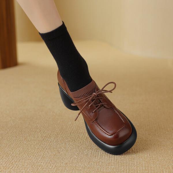 Exquisite Handmade Leather Shoes for Elegant Women(Egupai8882745)