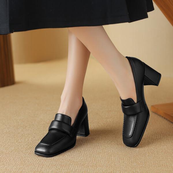 Handcrafted Genuine Leather Women's Shoes – Elegant Luxury Craftsmanship(Egupai8882747)