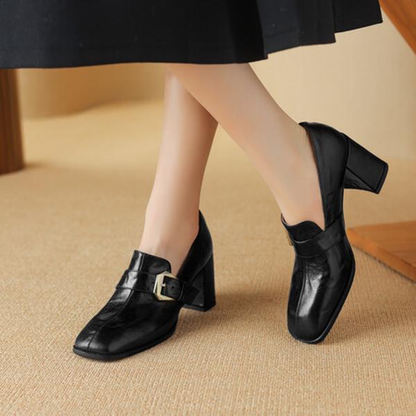 Luxurious Handcrafted Leather Women's Shoes: A Blend of Elegance & Craftsmanship(Egupai8882748)