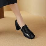 Luxurious Handcrafted Leather Women's Shoes: A Blend of Elegance & Craftsmanship(Egupai8882748)