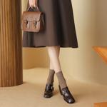 Luxurious Handcrafted Leather Women's Shoes: A Blend of Elegance & Craftsmanship(Egupai8882748)