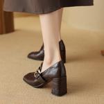 Luxurious Handcrafted Leather Women's Shoes: A Blend of Elegance & Craftsmanship(Egupai8882748)