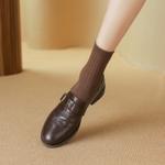 Crafted Elegance: Luxurious Handmade Leather Women's Shoes(Egupai8882733)