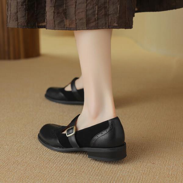 Luxurious Handcrafted Leather Women's Shoes: Elegance in Every Stitch(Egupai8882734)