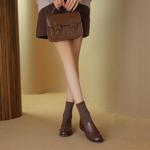 Exquisite Handcrafted Leather Women's Shoes: Luxury & Elegance Redefined(Egupai8882738)
