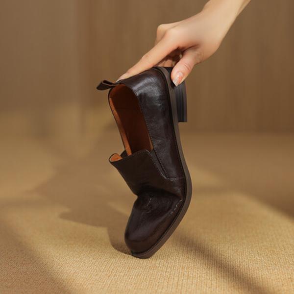 Handcrafted Luxury Leather Women's Shoes, Exquisite Elegance(Egupai8882735)