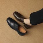 Luxurious Handcrafted Leather Women's Shoes - Elegance Redefined(Egupai8882760)