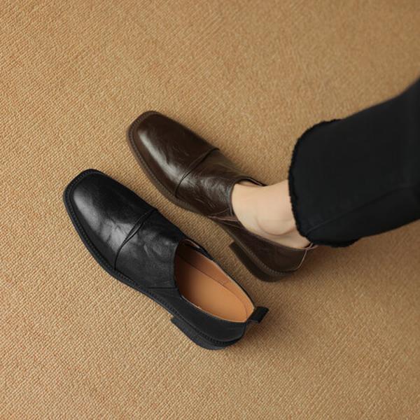 Luxurious Handcrafted Leather Women's Shoes - Elegance Redefined(Egupai8882760)