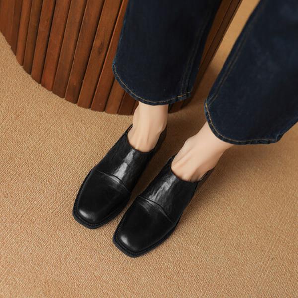 Luxurious Handcrafted Leather Women's Shoes - Elegance Redefined(Egupai8882760)