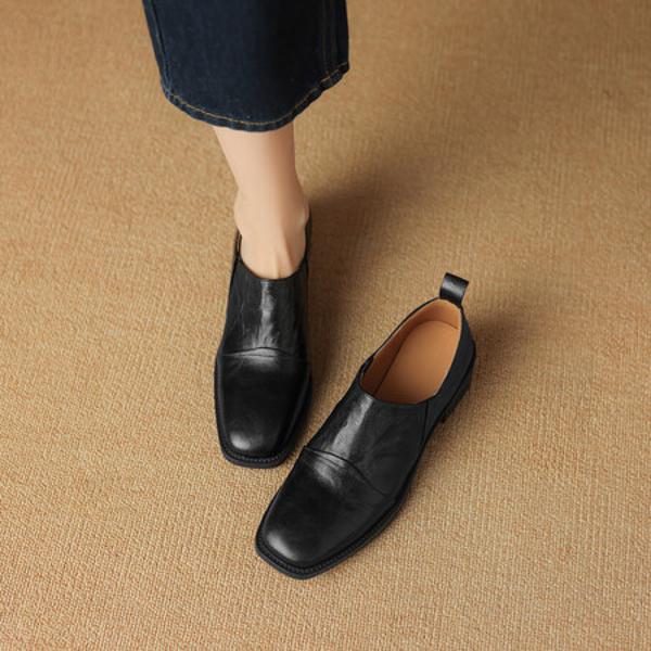 Luxurious Handcrafted Leather Women's Shoes - Elegance Redefined(Egupai8882760)